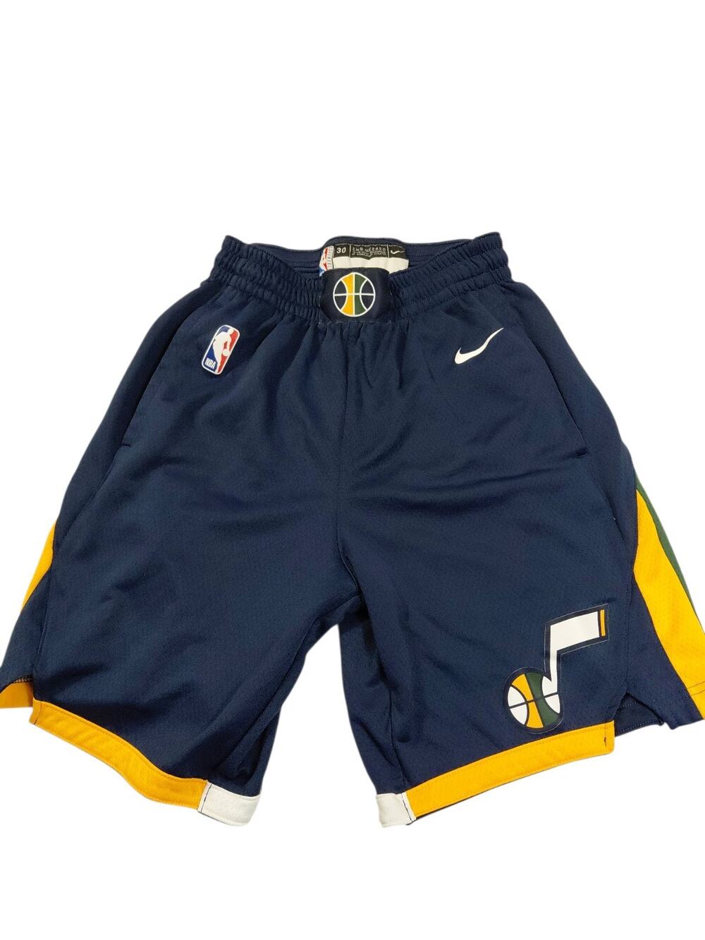 Nike Utah Jazz Icon Edition Swingman Short Basketball NBA AJ5656-419 Sz S NWT